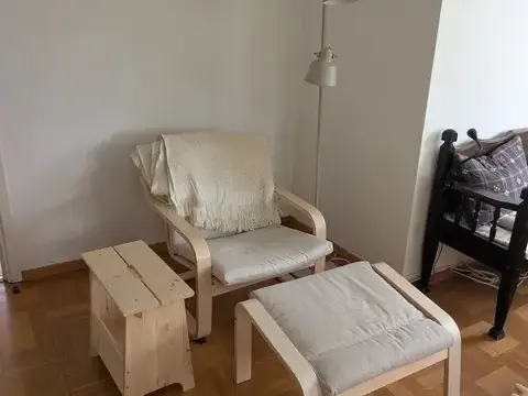 Armchair inviting a reader